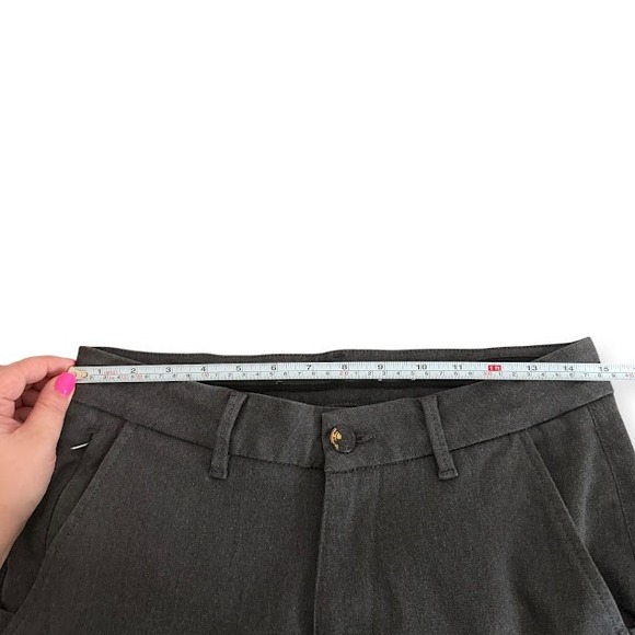 DU/ER Charcoal Gray Smart Stretch Slim Fit Trouser Chino Pants Mens 31 x 32 - Picture 3 of 4